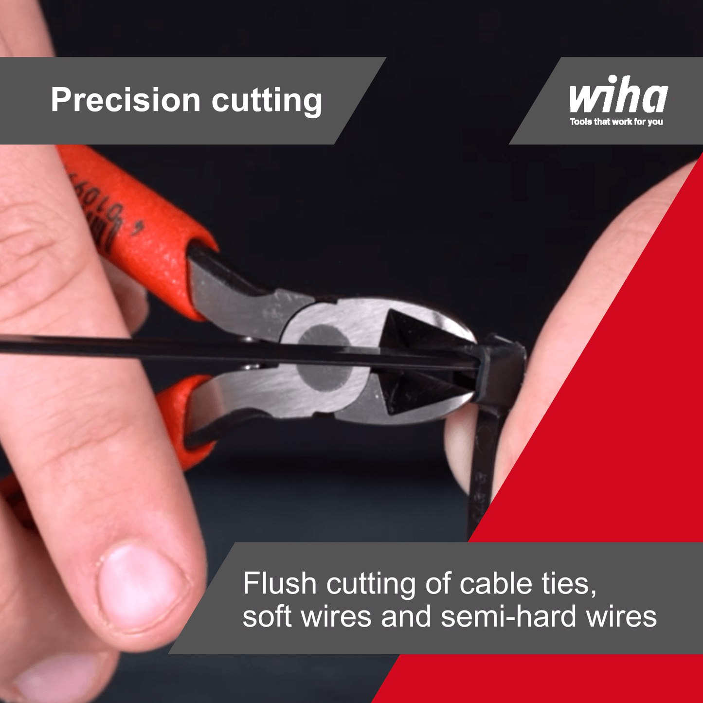 Wiha Diagonal Cutting Pliers - 125mm