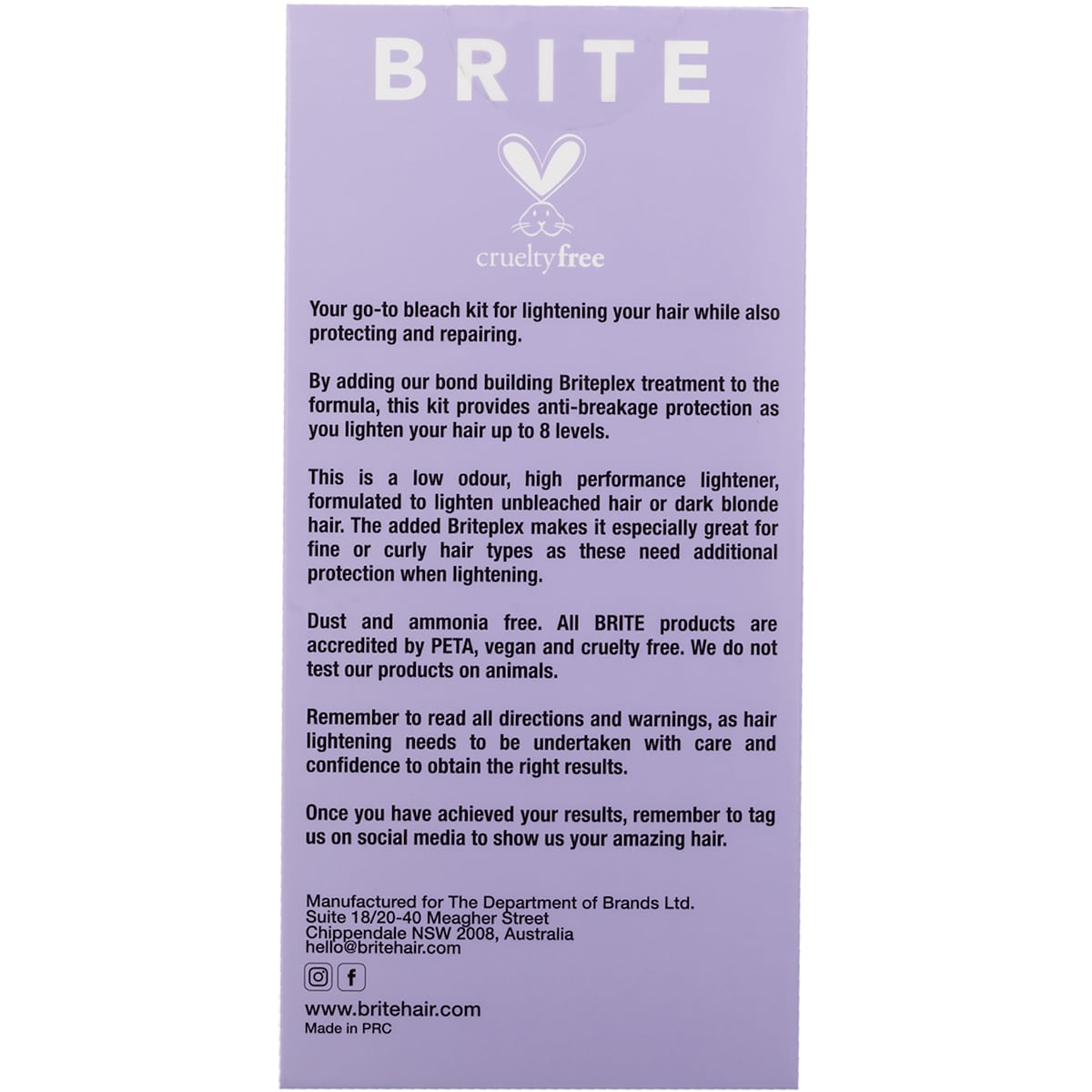 Brite Briteplex Bleach Each