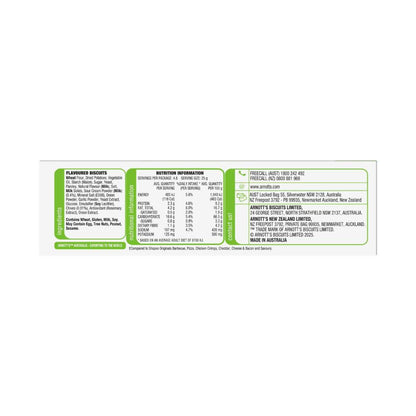 Arnotts Shapes Light & Crispy Sour Cream & Chive - 120 GRAM