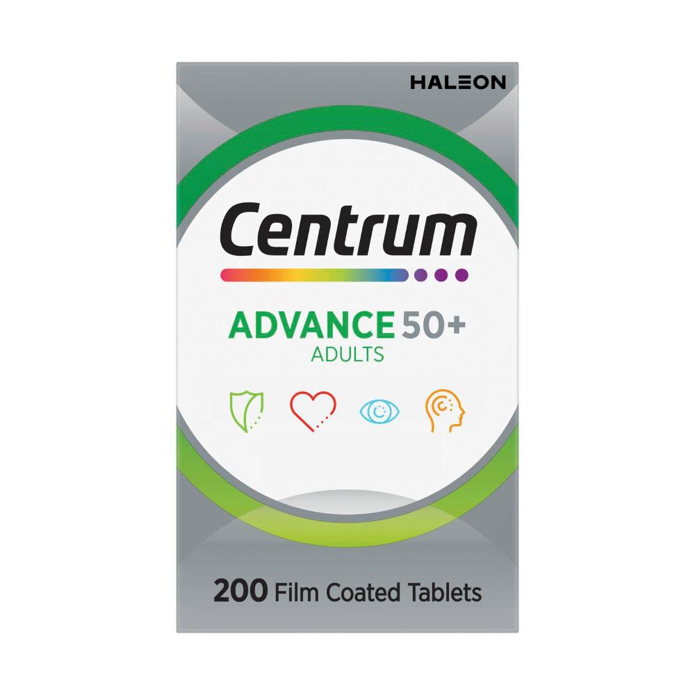 Centrum Advance 50+ Multivitamin - 200 Pack