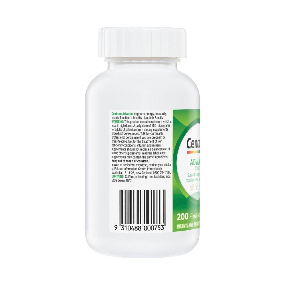 Centrum Advance Multivitamin - 200 Pack