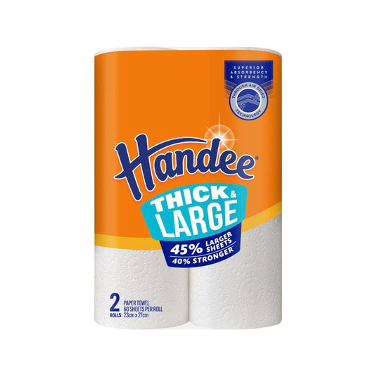 Handee Thick & Large Paper Towel - 2 Pack