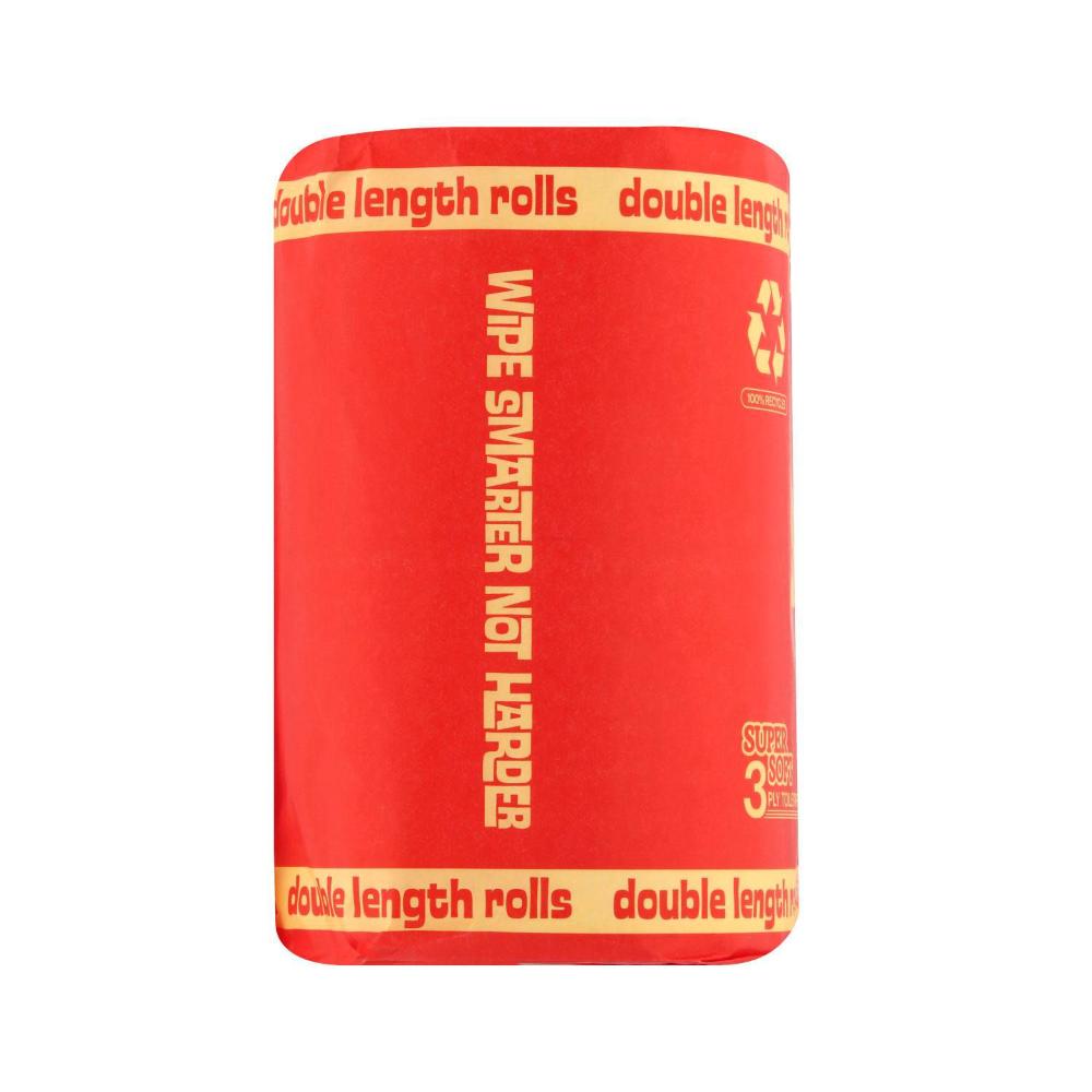 Smart Ass Recyed Toilet Paper Double Length - 6 Pack