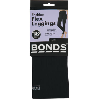Bonds Flex Leggings Black Medium- Large Each