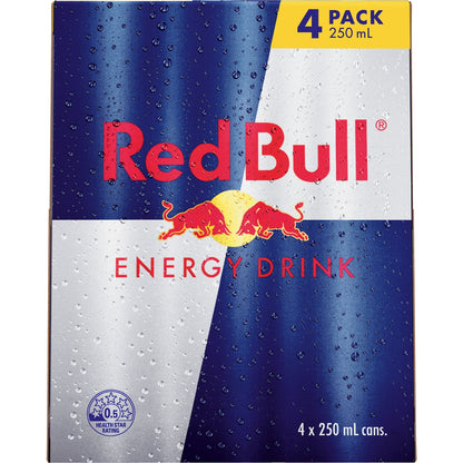 Red Bull Energy Drink 250ml X 4 Pack