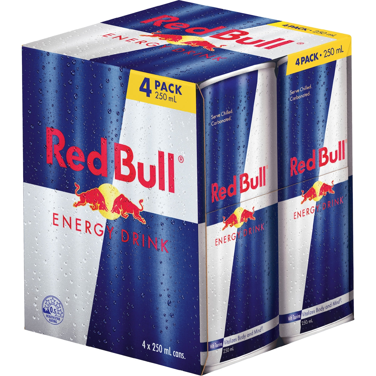 Red Bull Energy Drink 250ml X 4 Pack