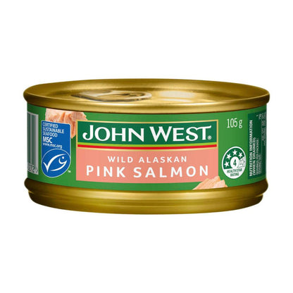 John West Wild Alaskan Pink Salmon - 105g
