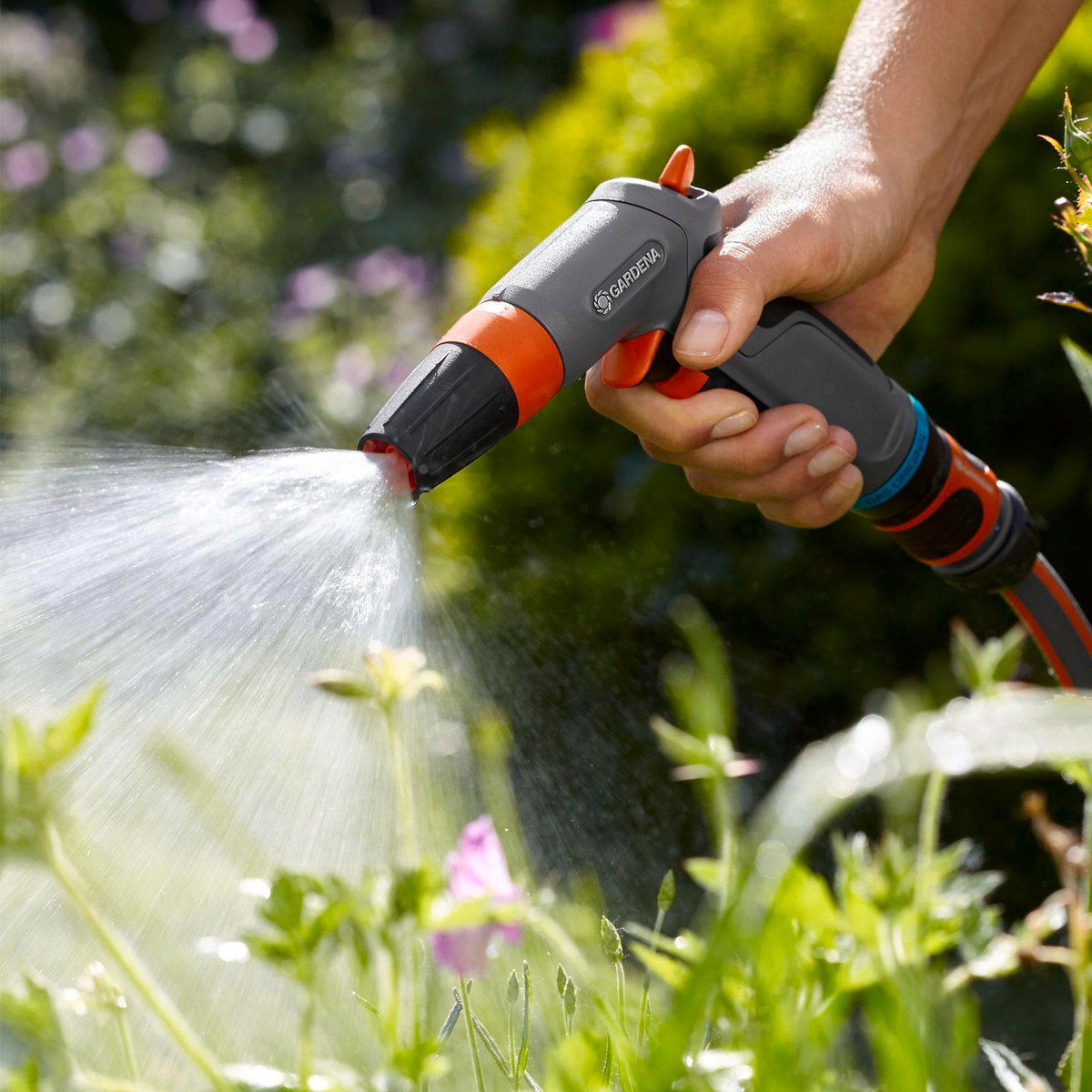 Gardena Comfort Trigger Gun Nozzle - 13mm - Plastic - Ergonomic Design