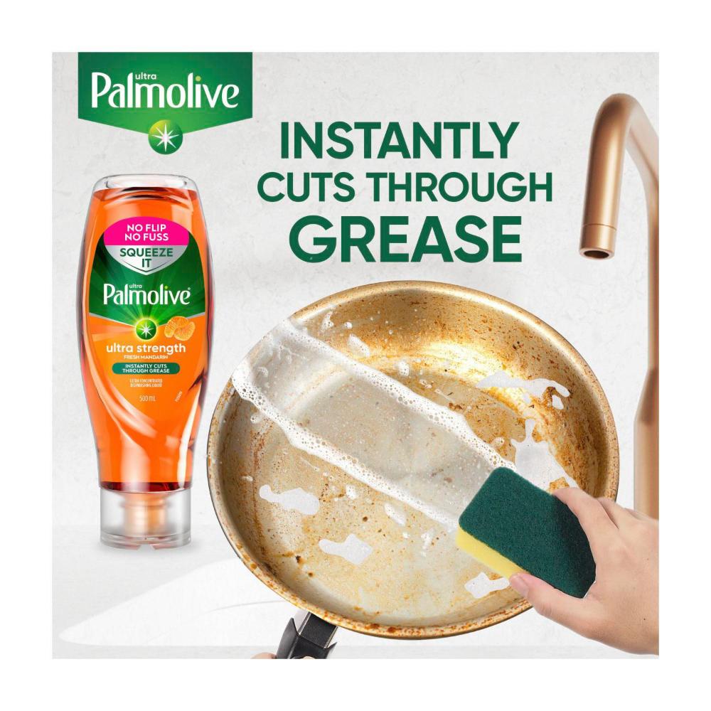 Palmolive Ultra Squeeze It Mandarin Dishwashing Liquid - 500mL