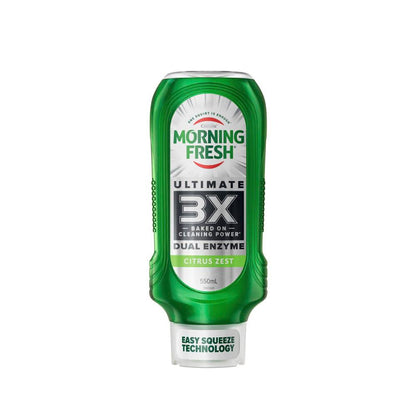 Morning Fresh Easy Squeeze Dual Enzyme Citrus Dishwashing Liquid - 550mL