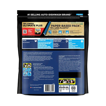 Finish Ultimate Plus Dishwashing Tablets Lemon - 70 Pack