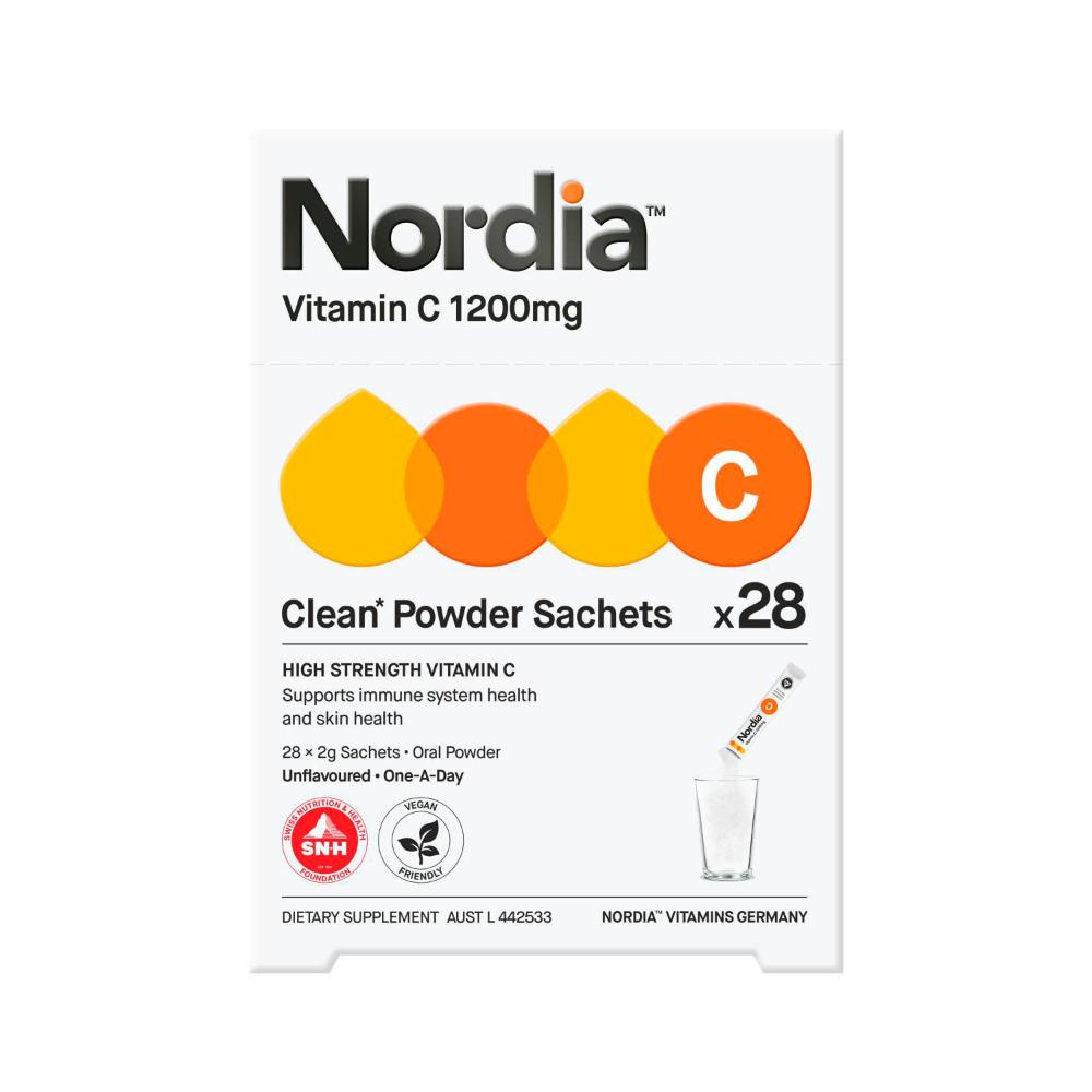 Nordia Vitamin C 1200mg Powder Sachets - 28 Pack