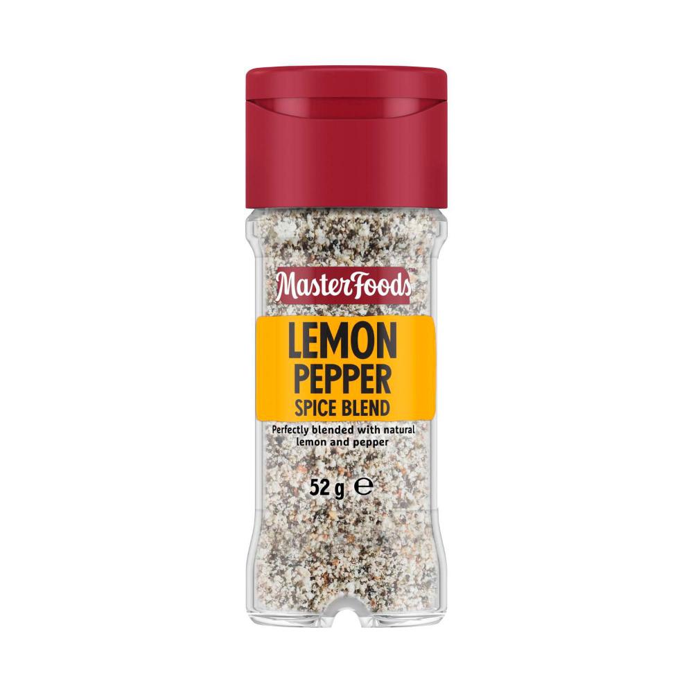 MasterFoods Lemon Pepper Seasoning - 52g