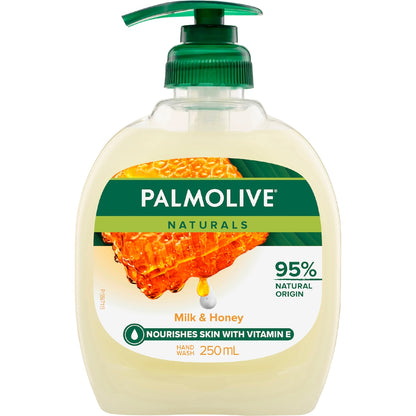 Palmolive Naturals Hand Wash Milk & Honey Pump 250ml