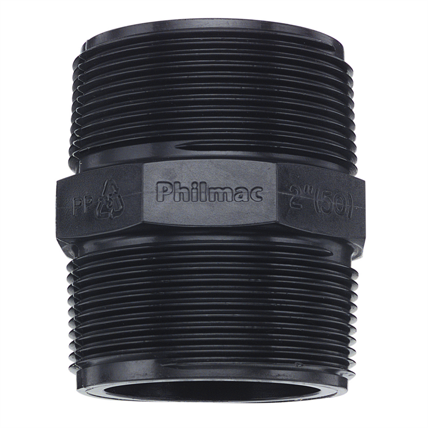 Philmac BSP Thread Pipe Nipple - 1"