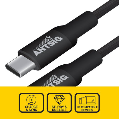 Antsig 240W USB C to USB C Cable - 3m