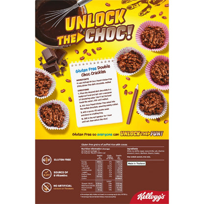 Kelloggs Gluten Free Coco Pops Breakfast Cereal 390g