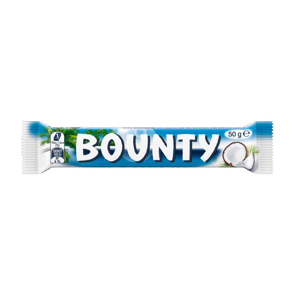 Bounty Coconut Chocolate Bar - 50 GRAM