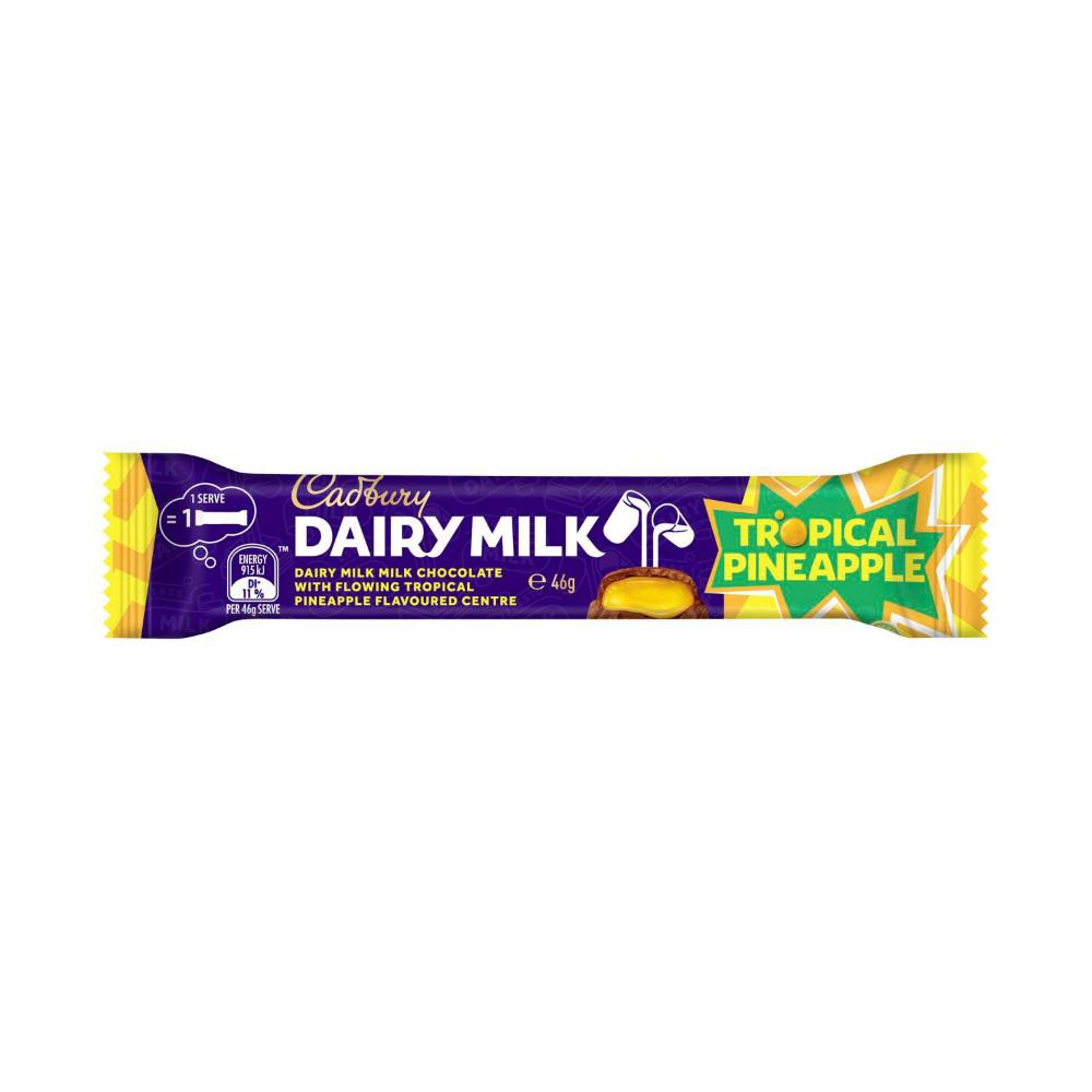 Cadbury Dairy Milk Pineapple Chocolate Bar - 46g