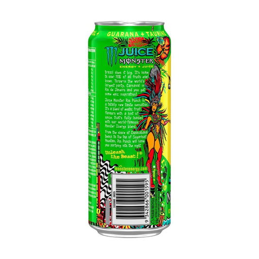 Monster Energy Drink Can Rio Punch - 500mL
