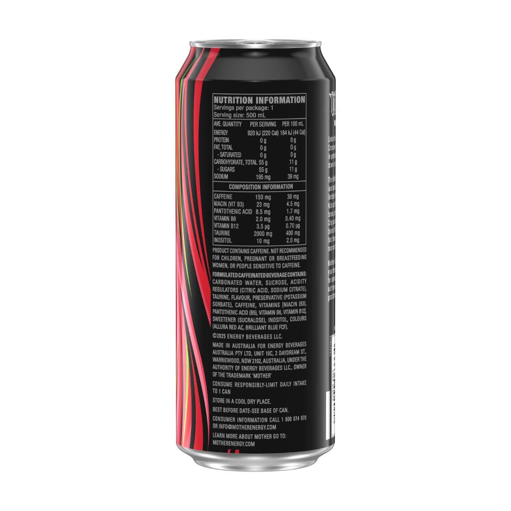 Mother Energy Drink Can Watermelon - 500mL