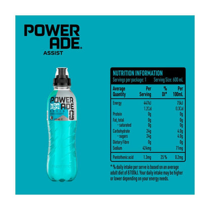 Powerade Sports Drink Sipper Cap Fifa Assist - 600mL