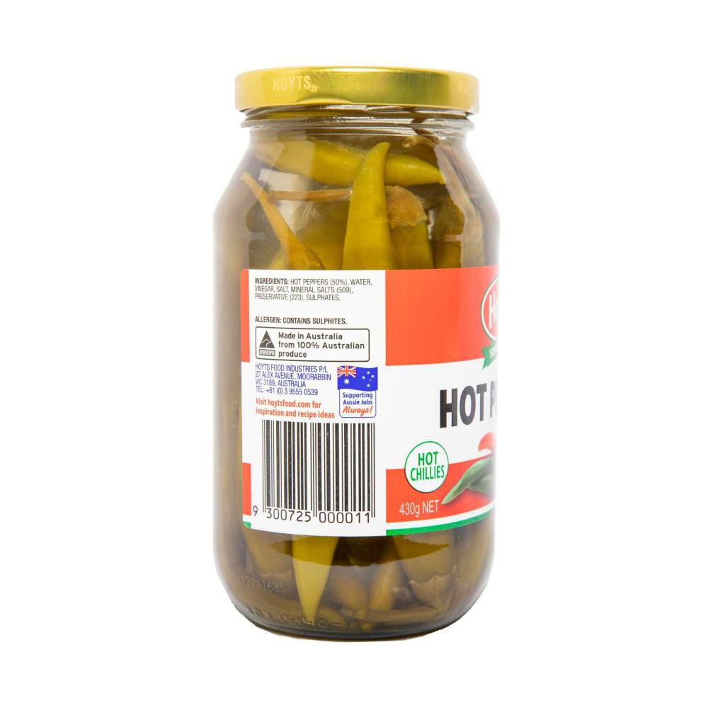 Hoyts Hot Peppers - 430g