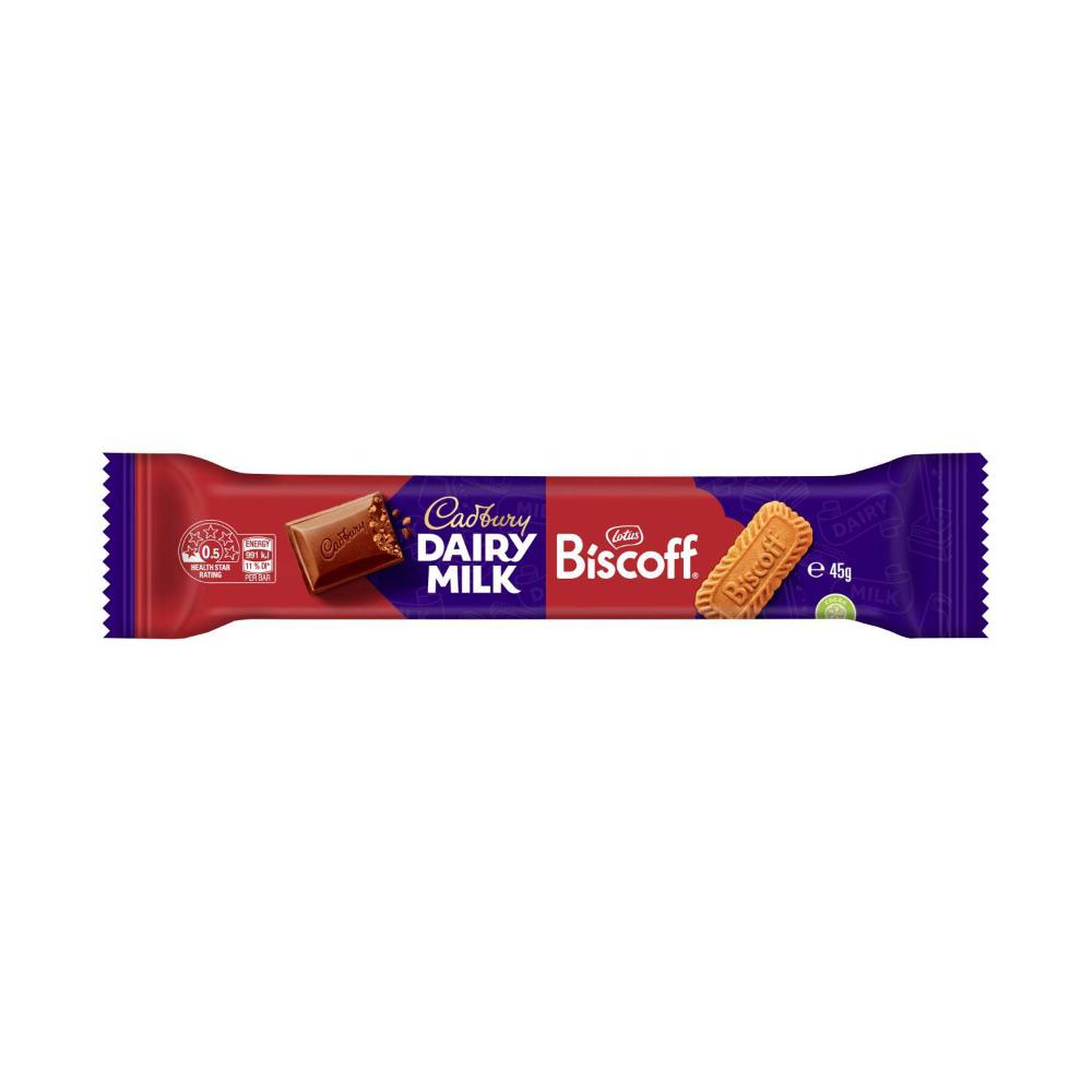 Cadbury Dairy Milk Bar Chocolate Biscoff - 45 GRAM