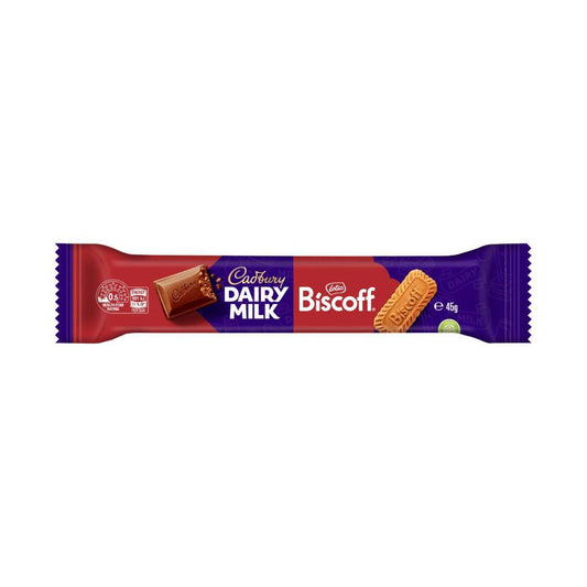 Cadbury Dairy Milk Bar Chocolate Biscoff - 45 GRAM