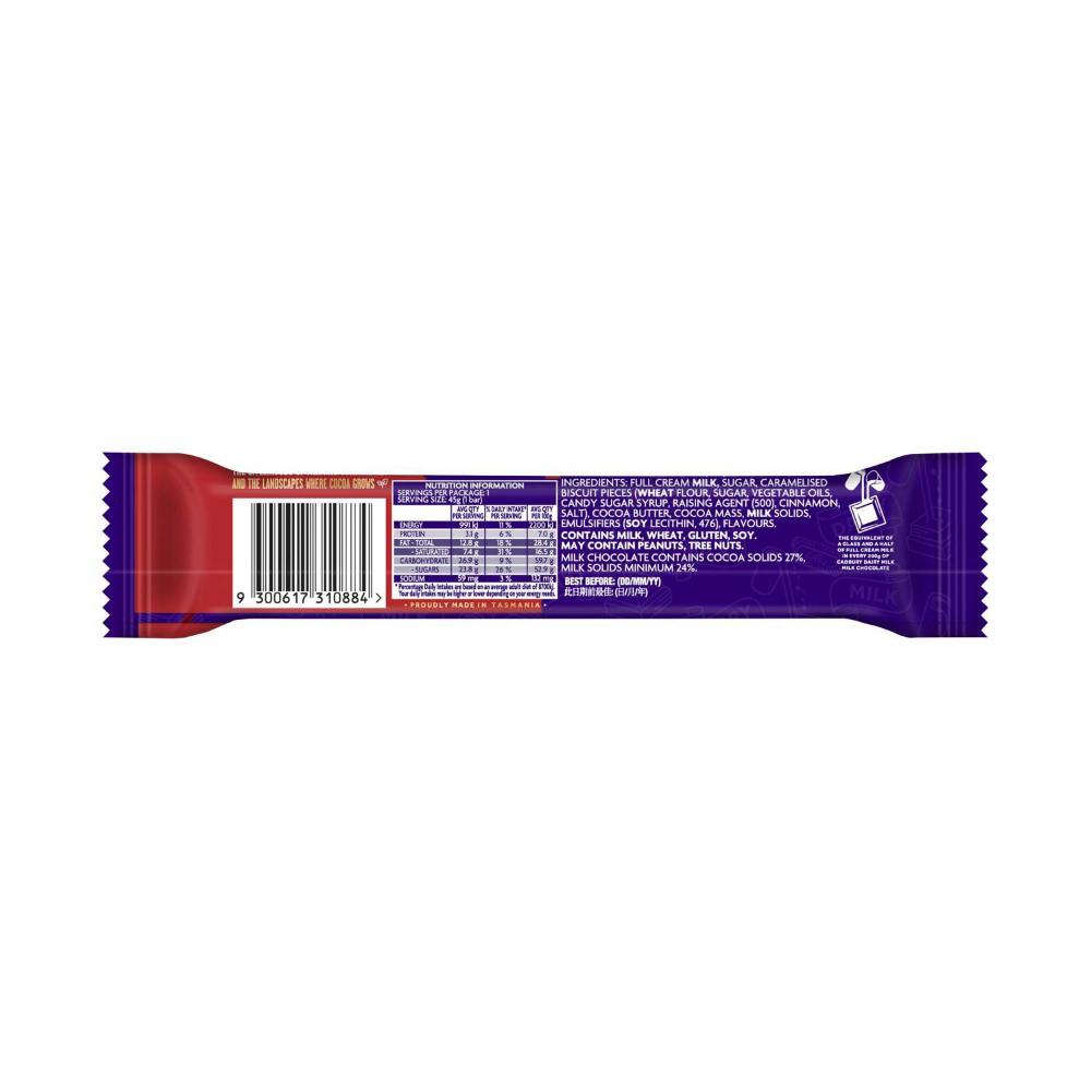 Cadbury Dairy Milk Bar Chocolate Biscoff - 45 GRAM
