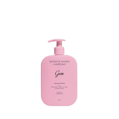 Gem Hydrate & Nourish Conditioner Coconut Vanilla - 350mL