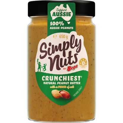 Bega Simply Nuts The Crunchiest 650g