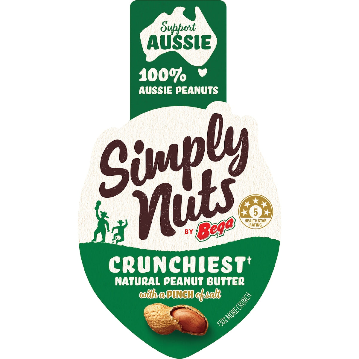 Bega Simply Nuts The Crunchiest 650g