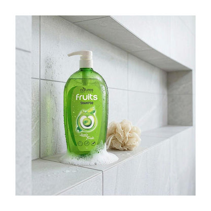 Natures Organics Fruits Apple Shampoo - 1L