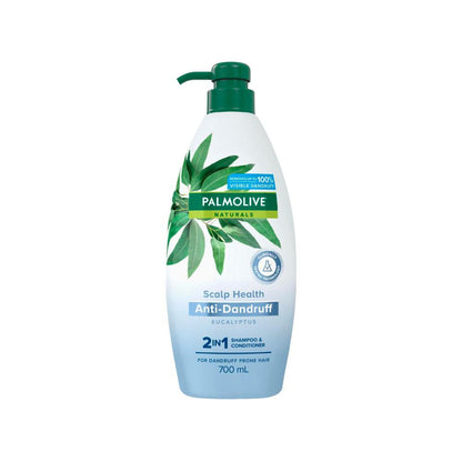 Palmolive Naturals Scalp Health Anti-dandruff 2 In 1 Shampoo & Conditioner - 700mL