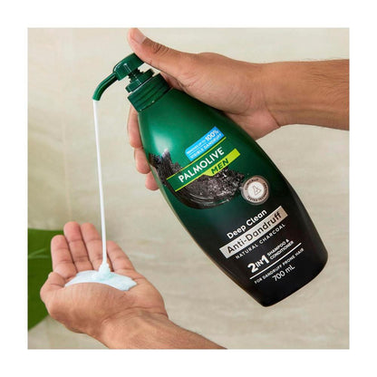 Palmolive Men Deep ean Anti-dandruff 2 In 1 Shampoo & Conditioner - 700mL