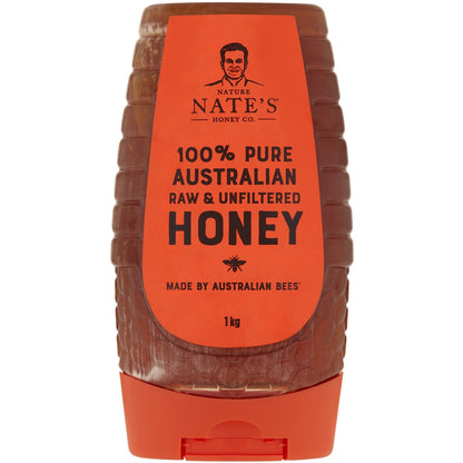 Nature Nates Raw & Unfiltered Honey 1kg
