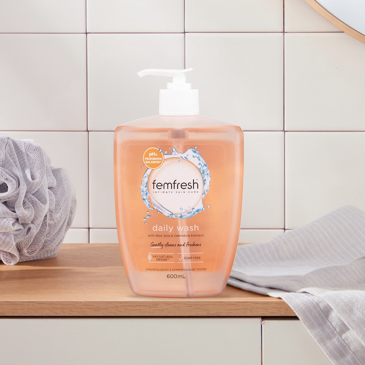 Femfresh Intimate Skin Care Daily Wash 600ml