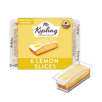 Mr Kipling Lemon Slices 6 Pack - 165g