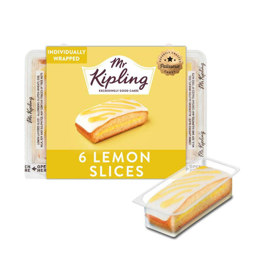 Mr Kipling Lemon Slices 6 Pack - 165g