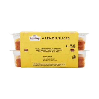 Mr Kipling Lemon Slices 6 Pack - 165g