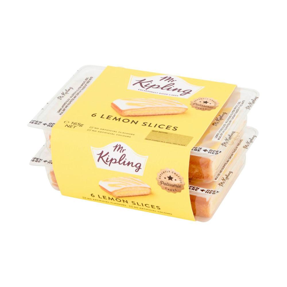 Mr Kipling Lemon Slices 6 Pack - 165g