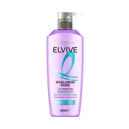 L'Oreal Paris Elvive Hyaluron Pure Shampoo - 800mL