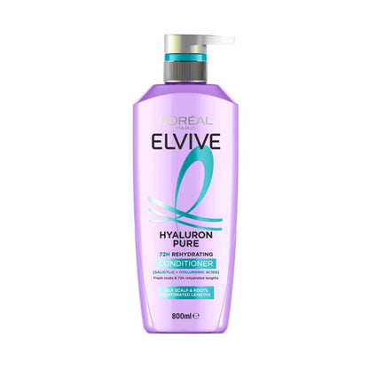 L'Oreal Paris Elvive Hyaluron Pure Conditioner - 800mL
