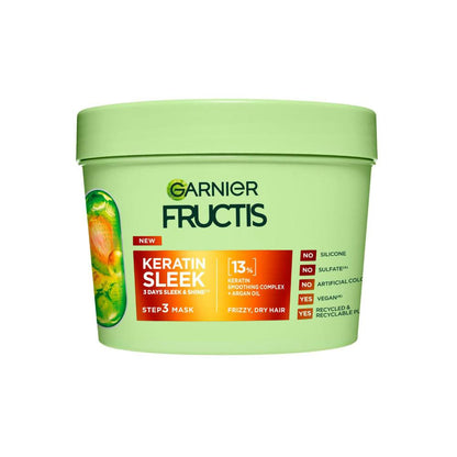 Garnier Fructis Keratin Sleek Mask - 370mL