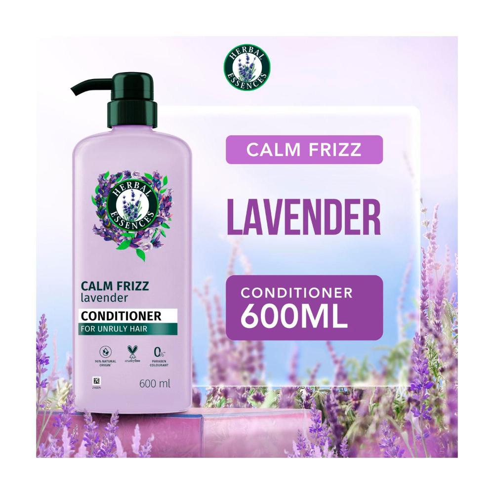 Herbal Essences Conditioner Calm Frizz Lavender Haircare - 600mL