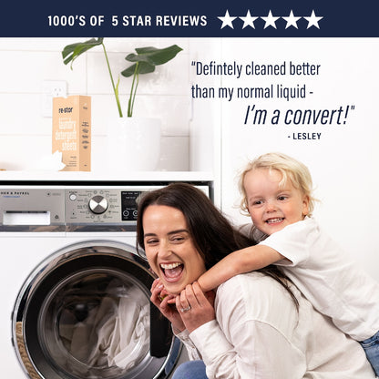 Restor Concentrated Laundry Detergent Sheets Tropical 60 Pack