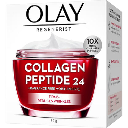 Olay Regenerist Collagen Peptide Moisturiser Skin Care 50g