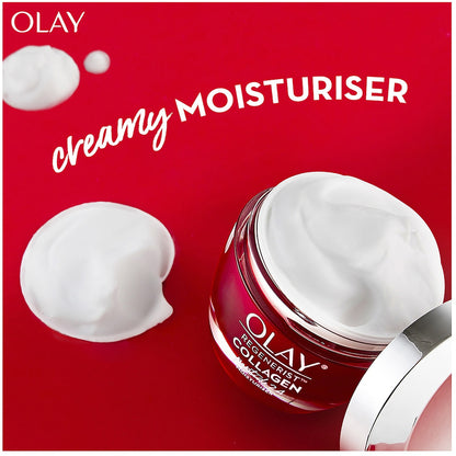 Olay Regenerist Collagen Peptide Moisturiser Skin Care 50g