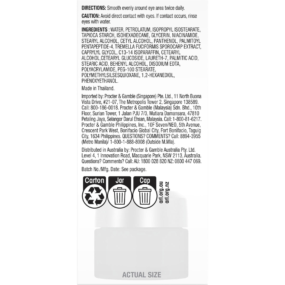 Olay Eyes Collagen Peptide24 Eye Cream 15g